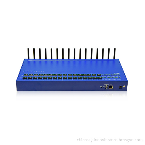 Hot sale 16 port SMS gateway with 128 SIMs / Goip 16 port gsm gateway